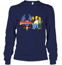 Load image into Gallery viewer, the simpsons band Journey shirt