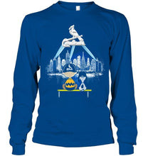 Load image into Gallery viewer, snoopy watch St Louis Cardinals city shirt