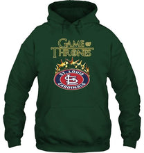 Load image into Gallery viewer, St Louis Cardinals game of thrones crown shirt