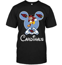 Load image into Gallery viewer, Arizona Cardinals Mickey shirt