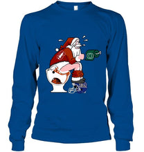 Load image into Gallery viewer, Santa Stanford Cardinal in bathroom shirt