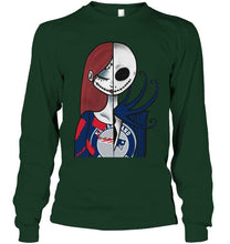 Load image into Gallery viewer, New England Patriots Jack Skellington Sally halloween fan simpson shirt