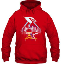 Load image into Gallery viewer, snoopy watch Arizona Cardinals city shirt
