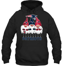 Load image into Gallery viewer, New England Patriots norway christmas gnomies elves fan t shirt