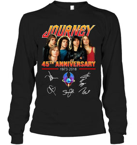 45th anniversary of Journey signed shirt