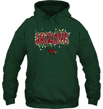 Load image into Gallery viewer, Arizona Cardinals christmas fairy lights t shirt