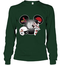 Load image into Gallery viewer, St Louis Cardinals Minnie cheerleader shirt
