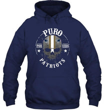 Load image into Gallery viewer, Puro New England Patriots por vida fan shirt