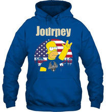 Load image into Gallery viewer, homer simpson Journey retro shirt