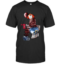 Load image into Gallery viewer, IT Arizona Cardinals in toilet halloween hoodie