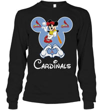 Load image into Gallery viewer, St Louis Cardinals Mickey shirt