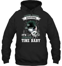 Load image into Gallery viewer, Fear the New York Jets jack skellington fan hoodie