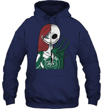 Load image into Gallery viewer, New York Jets Jack Skellington Sally halloween fan simpson shirt