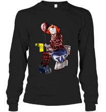 Load image into Gallery viewer, IT Stanford Cardinal in toilet halloween hoodie