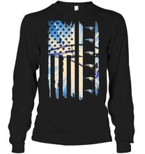 Load image into Gallery viewer, New England Patriots 4th july independence day american flag shirt