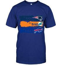 Load image into Gallery viewer, New England Patriots the good the bad the ugly fan t shirt