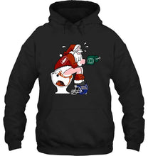 Load image into Gallery viewer, Santa Stanford Cardinal in bathroom shirt