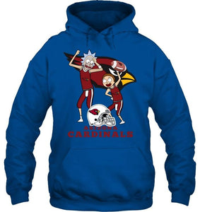 Arizona Cardinals Rick and morty fan shirt