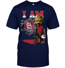 Load image into Gallery viewer, I am St Louis Cardinals groot shirt