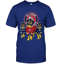 Load image into Gallery viewer, St Louis Cardinals Rottweilers fan shirt