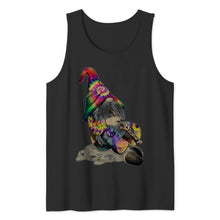 Load image into Gallery viewer, Gnome Blowing Trumpet bough shirt by Moteefes store Men's Tank Top
