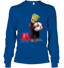 Load image into Gallery viewer, groot loves St Louis Cardinals fan shirt
