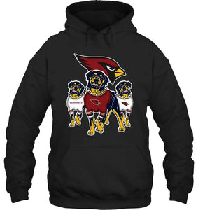 Arizona Cardinals Rottweilers fan shirt