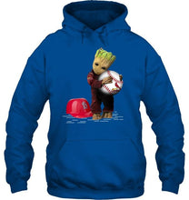 Load image into Gallery viewer, groot loves St Louis Cardinals fan shirt