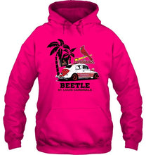 Load image into Gallery viewer, Beetle St Louis Cardinals on beach shirt