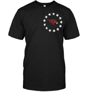 Arizona Cardinals american star flag shirt