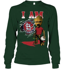 Load image into Gallery viewer, I am St Louis Cardinals groot shirt