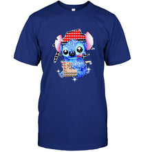 Load image into Gallery viewer, Stitch Pizza Hut diamond gliterring shirt