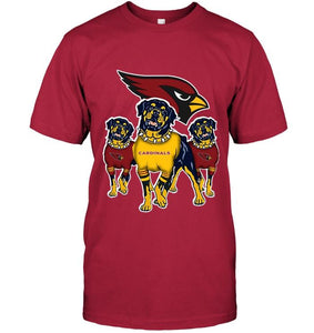 Arizona Cardinals Rottweilers fan hoodie