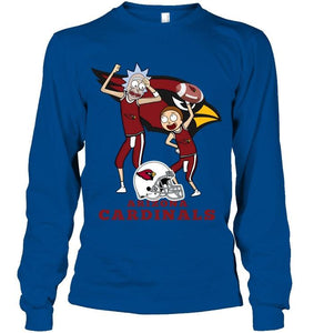 Arizona Cardinals Rick and morty fan shirt