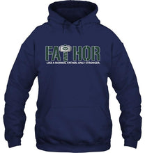 Load image into Gallery viewer, Fathor New York Jets like normal father only stronger shirt