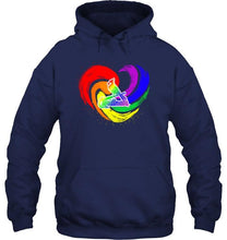 Load image into Gallery viewer, St Louis Cardinals lgbt tornado heart shirt