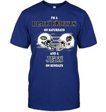 Load image into Gallery viewer, I'm Army Black Knights on Saturdays and New York Jets on Sundays shirt