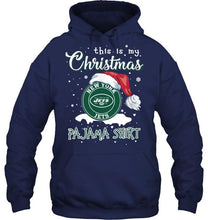 Load image into Gallery viewer, This is my christmas New York Jets pajama shirt t shirt