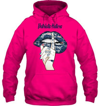 Load image into Gallery viewer, New England Patriots haters shut the f ck up shhh lips shirt