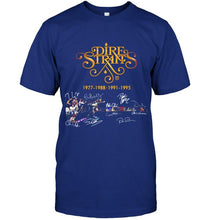Load image into Gallery viewer, Dire straits signed guitar image shirt