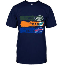 Load image into Gallery viewer, New York Jets the good the bad the ugly fan t shirt