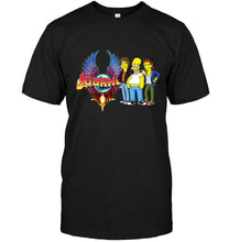 Load image into Gallery viewer, the simpsons band Journey shirt