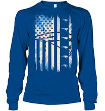 Load image into Gallery viewer, New England Patriots 4th july independence day american flag shirt