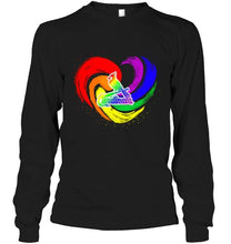 Load image into Gallery viewer, St Louis Cardinals lgbt tornado heart shirt