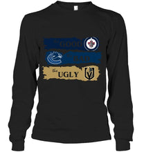 Load image into Gallery viewer, Winnipeg Jets the good the bad the ugly fan t shirt