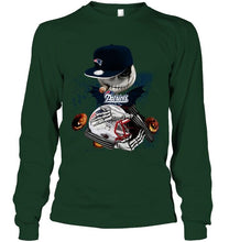 Load image into Gallery viewer, Fear the New England Patriots jack skellington halloween harvest field shirt