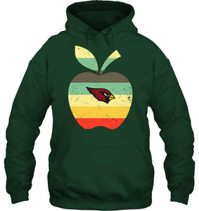 Arizona Cardinals teacher apple retro shirt