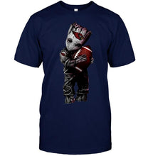 Load image into Gallery viewer, baby groot loves Arizona Cardinals shirt