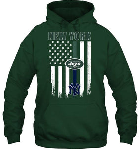 New York New York Jets New York Yankees american flag shirt