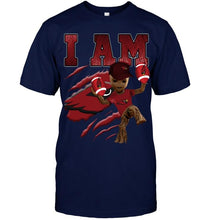 Load image into Gallery viewer, I am groot loves Arizona Cardinals fan t shirt